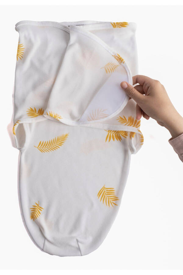 0-4 Months Patterned New Season Cotton Swaddle 100% Cotton - 9