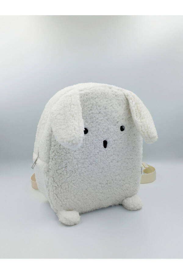 0-6 Years Kindergarten Preschool Children School / Backpack Wellsoft Plush Broken White - 2