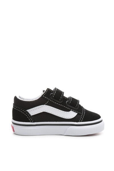 000D3YBLK1-R Vans Old Skool V Bebek Günlük Ayakkabı Siyah - 10