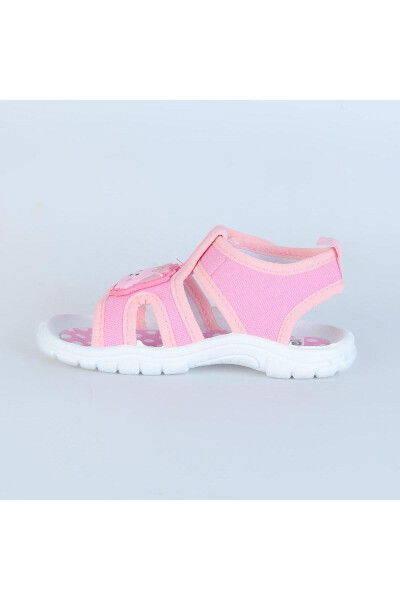 00205 Pink Velcro Girls Sandals - 2