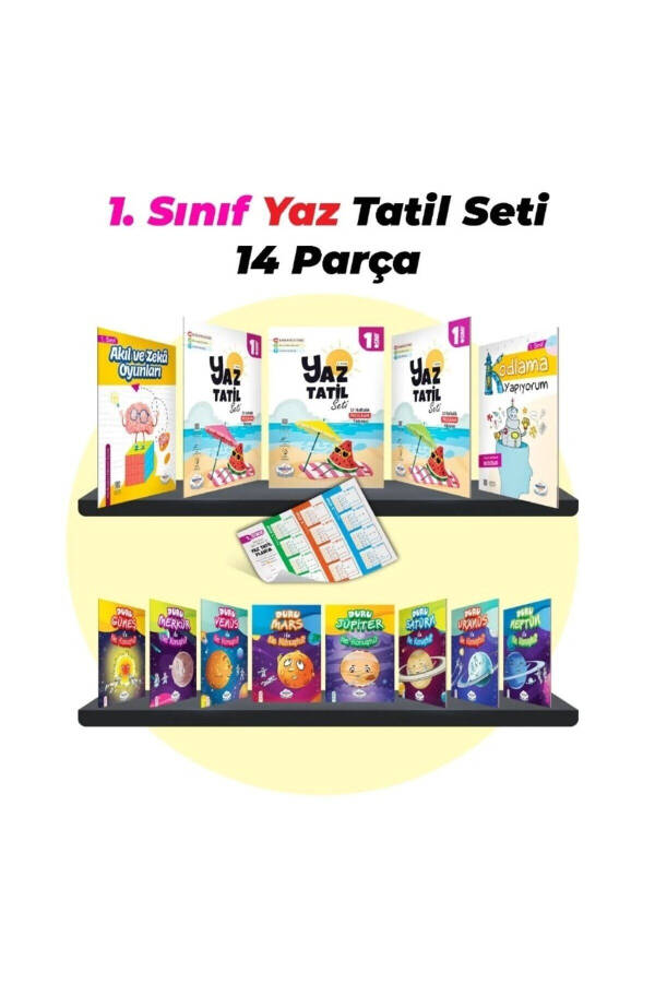 1. Sınıf Yaz Tatil Kitabı Seti (2023 - Yayınları - 1