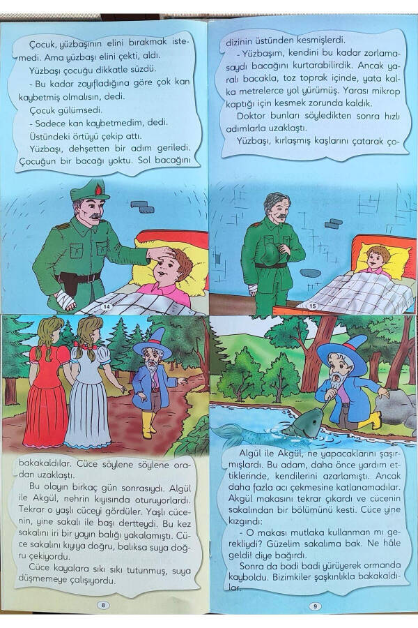 1. Sınıflar İçin Okumayı Hızlandıran Büyük Boy Hikaye Seti - 25 Kitap - 13