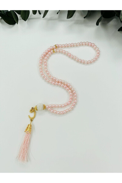 10 pcs Assorted Color Gift Tassel Plastic Pearl 99 Beads Prayer Beads (Mawlid-Sunnah-Hajj-Umrah) - 5