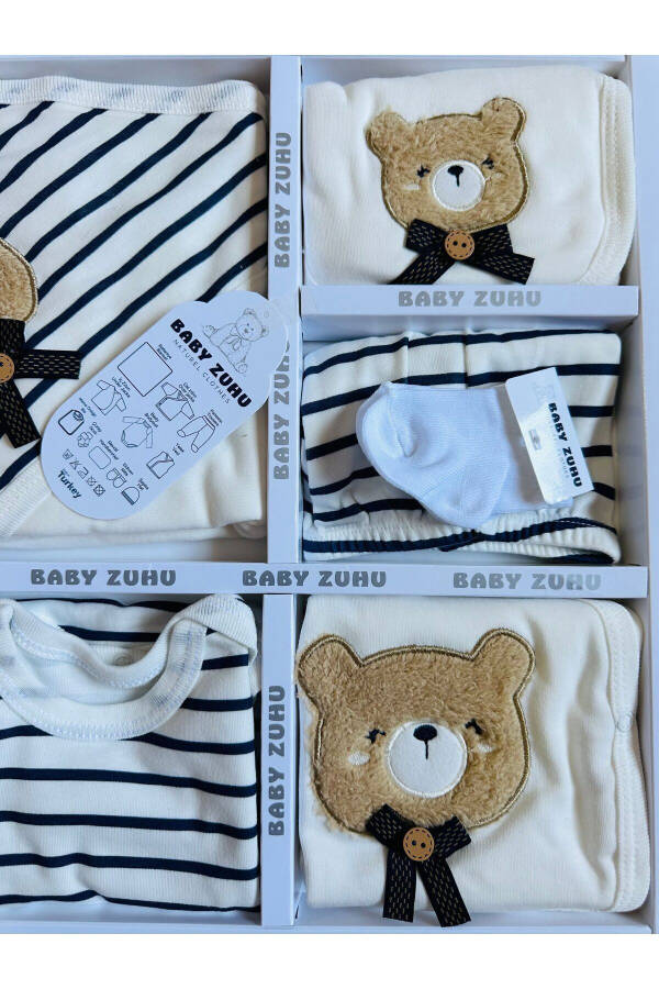 10-Piece Boxed Boy - Newborn Clothes Cotton Bear 11-Piece Hospital Discharge Sets Süzene Nak - 12