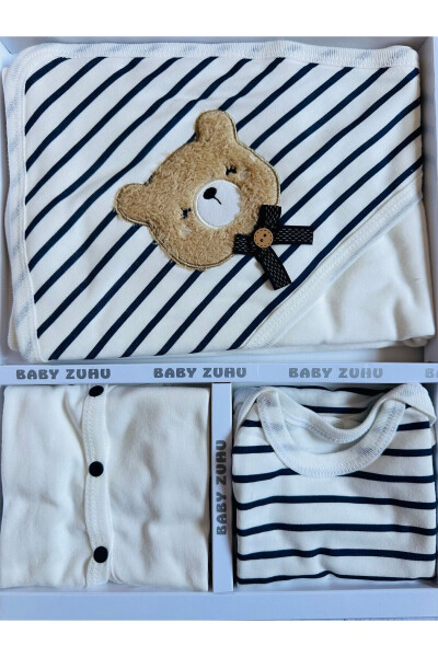 10-Piece Boxed Boy - Newborn Clothes Cotton Bear 11-Piece Hospital Discharge Sets Süzene Nak - 13