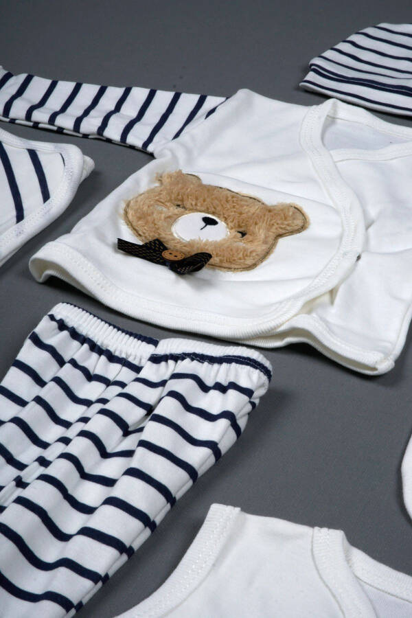 10-Piece Boxed Boy - Newborn Clothes Cotton Bear 11-Piece Hospital Discharge Sets Süzene Nak - 2