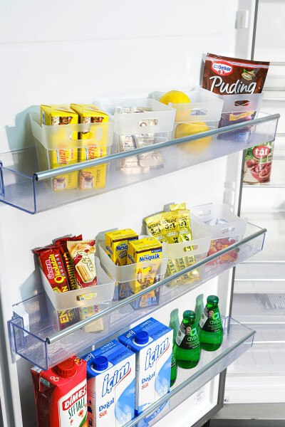 10 Pieces Refrigerator Door Organizer - Refrigerator Organizer and Bathroom Organizer - 2