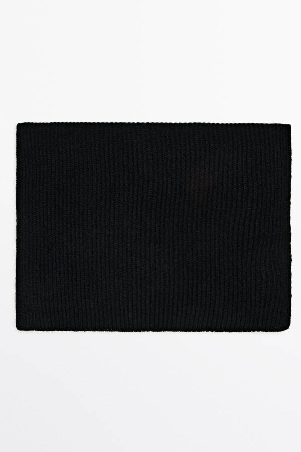 100% cashmere knitted scarf - 1