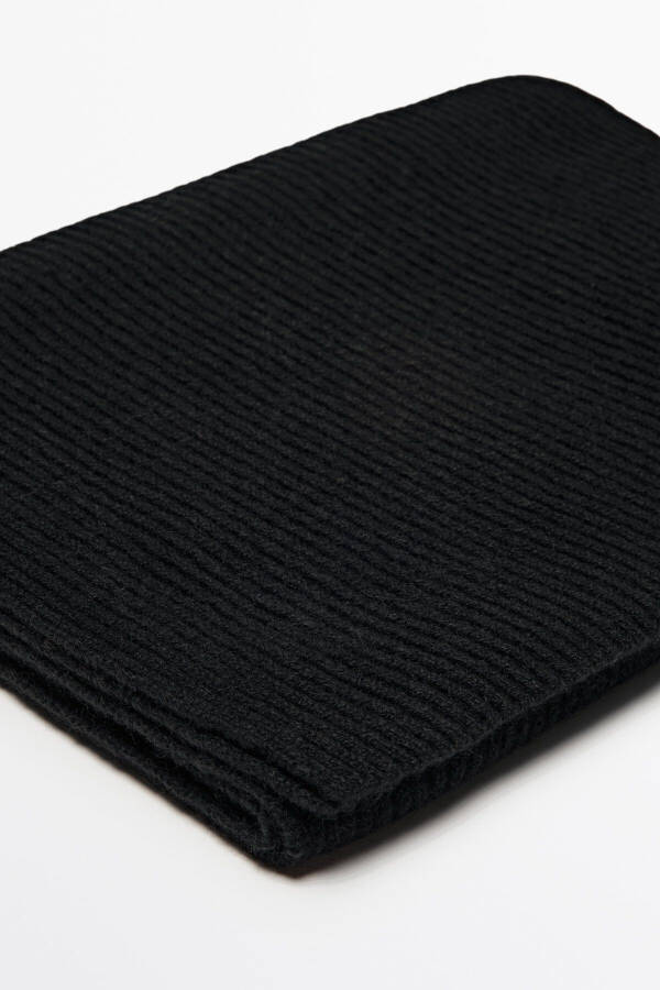 100% cashmere knitted scarf - 2