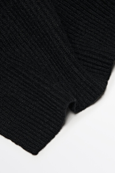 100% cashmere knitted scarf - 4