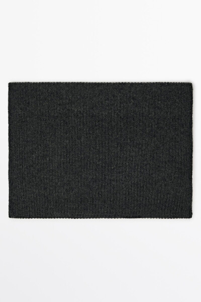 100% cashmere knitted scarf - 1