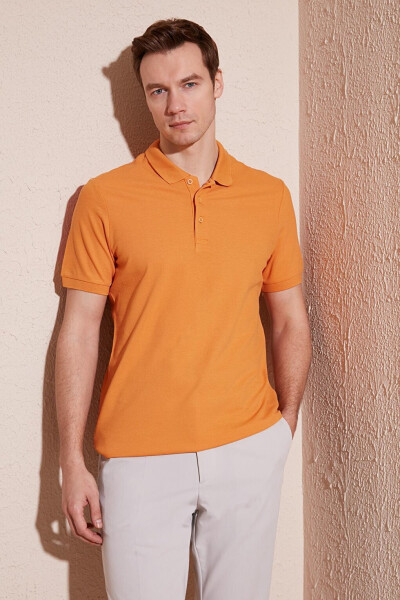 100% Cotton Buttoned Regular Fit Polo T Shirt 5902127 - 1