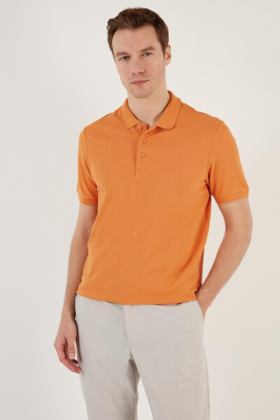 100% Cotton Buttoned Regular Fit Polo T Shirt 5902127 - 4