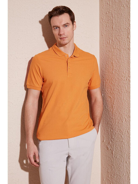 100% Cotton Buttoned Regular Fit Polo T Shirt 5902127 - 1