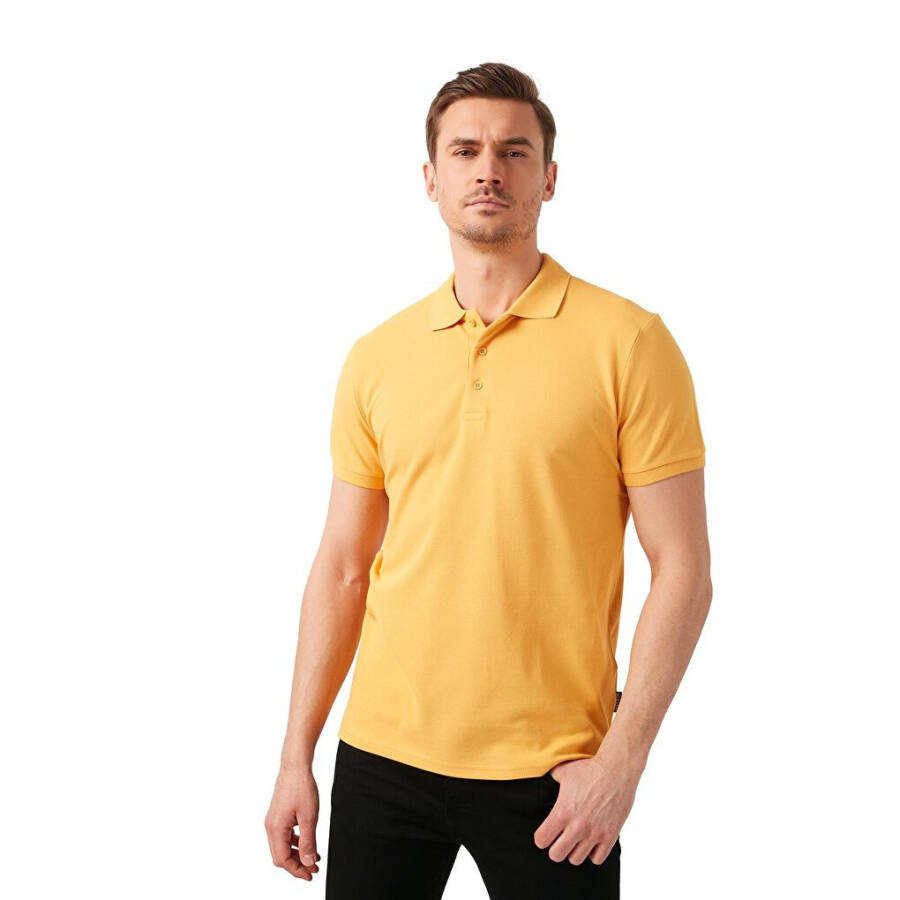 100% Cotton Buttoned Regular Fit Polo T Shirt 5902127 - 11