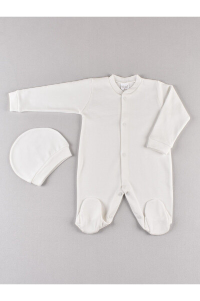 100% Cotton Knit Unprocessed Baby Romper - 1