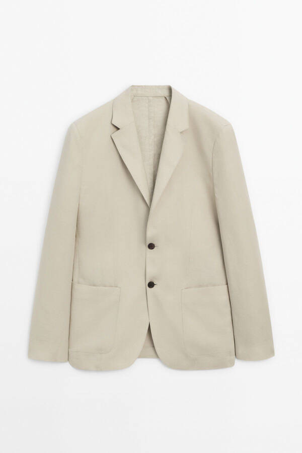 100% Linen Classic Blazer - 5