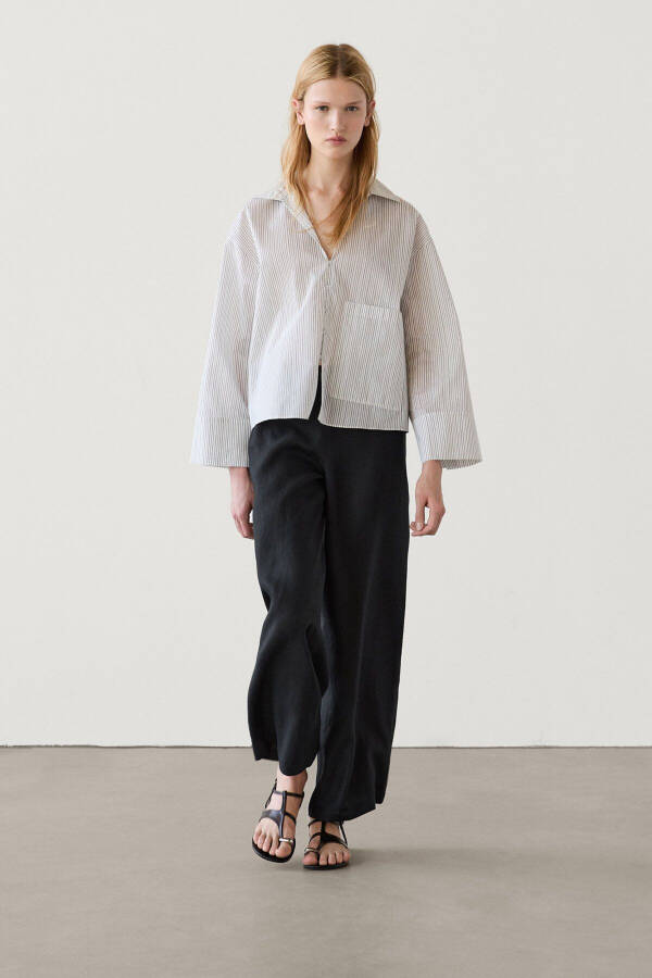 100% linen pants - 9