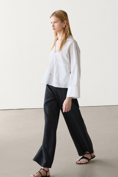 100% linen pants - 12