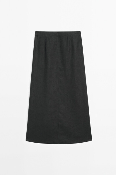 100% linen pareo skirt - 7