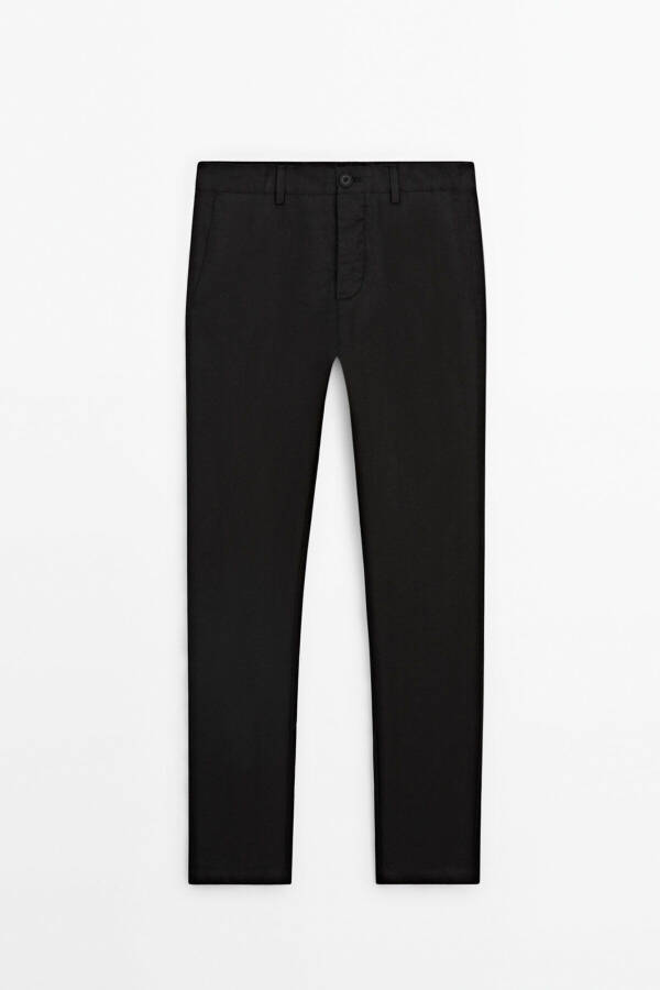 100% linen trousers - 5