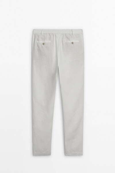 100% linen trousers - 6