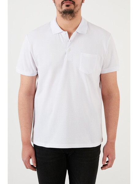 % 100 Pamuk Düğmeli Polo T Shirt 59021271 - 1