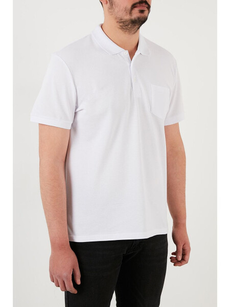 % 100 Pamuk Düğmeli Polo T Shirt 59021271 - 3