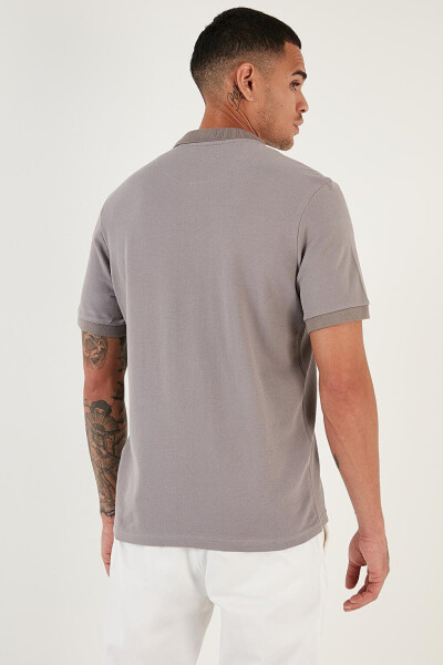 %100 Pamuk Düğmeli Regular Fit Polo T Shirt 5902127 - 6