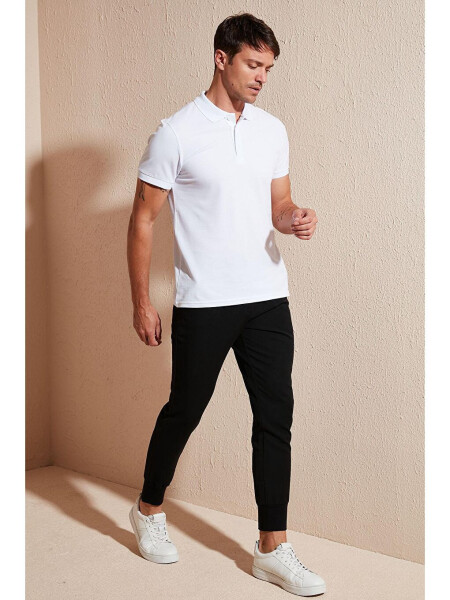 % 100 Pamuk Düğmeli Regular Fit Polo T Shirt 5902127 - 4