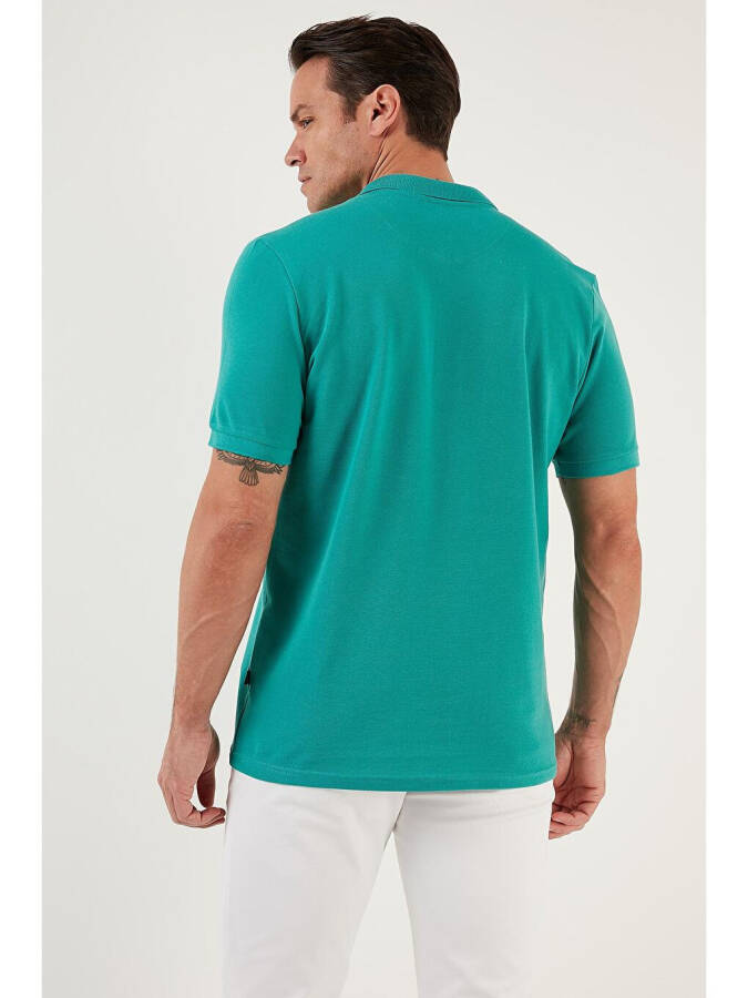 % 100 Pamuk Düğmeli Regular Fit Polo T Shirt 5902127 - 5