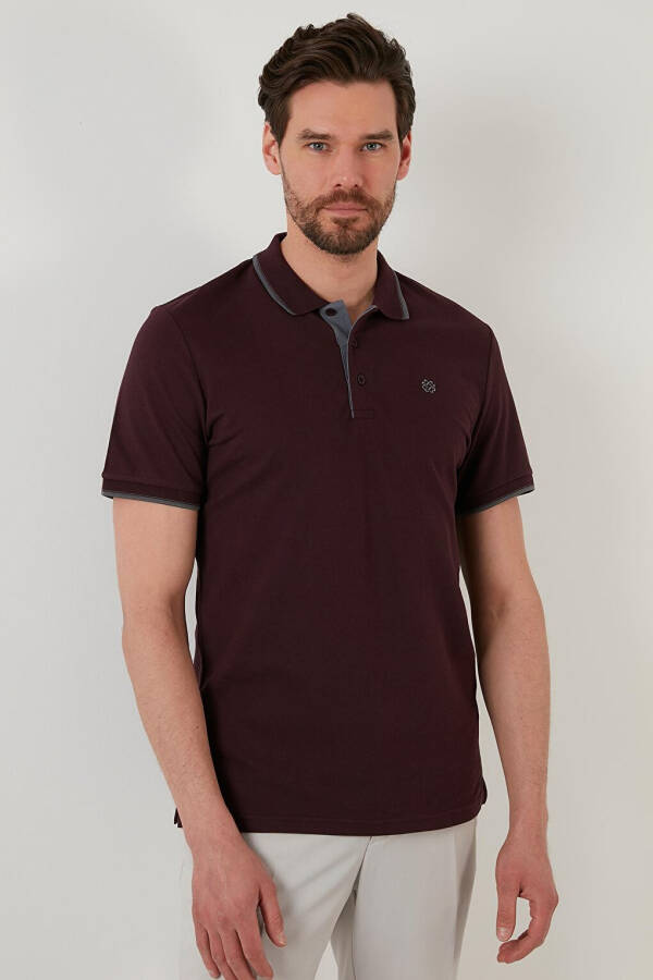 % 100 Pamuk Düğmeli Regular Fit Polo Tişört 5902118 - 4