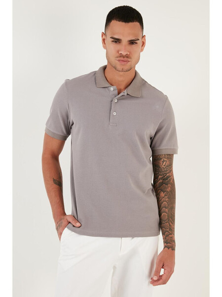 100% Paxta Tugmachali Regular Fit Polo T Shirt 5902127 - 5