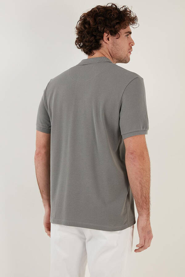 100% Paxta Tugmalari bilan Regular Fit Polo T Shirt 5902127 - 23