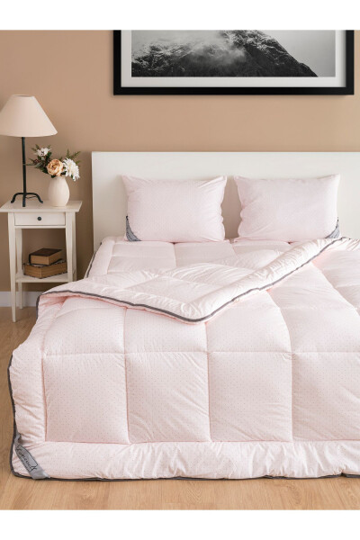 100% PURE BAMBOO HYPOALLERGENIC DOUBLE BEDDING SET PINK - 9