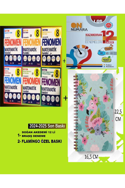 12 Practice-flamingo Notebook-phenomenon 8th Grade LGS Mathematics 1.2.3.4.5.6 Booklet (SUMMARY) Question Bank - 4