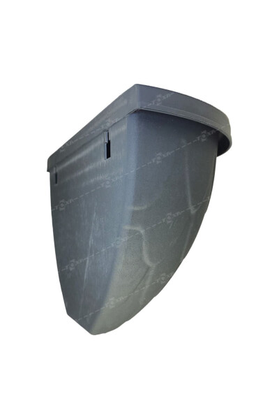 1.4 Litre Anthracite Half Wall Balcony Planter Garden Wall Matt Plastic Planter Drop No1 24.5x15.5cm - 14