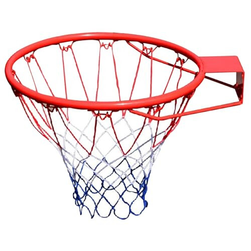 15'' Basketbol Potası Ağı Duvara Monte Basketbol Potası Değiştirme Ağır Hizmet Tipi Basketbol Zinciri Ağı Güçlendirilmiş Çocuk Basketbol Potası Değiştirme İç ve Dış Mekan - 1