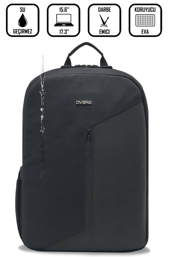 17.3-15.6 Inch Compatible 4 Compartment Protective Water-Repellent Fabric And Zipper Featured Laptop Backpack - 1