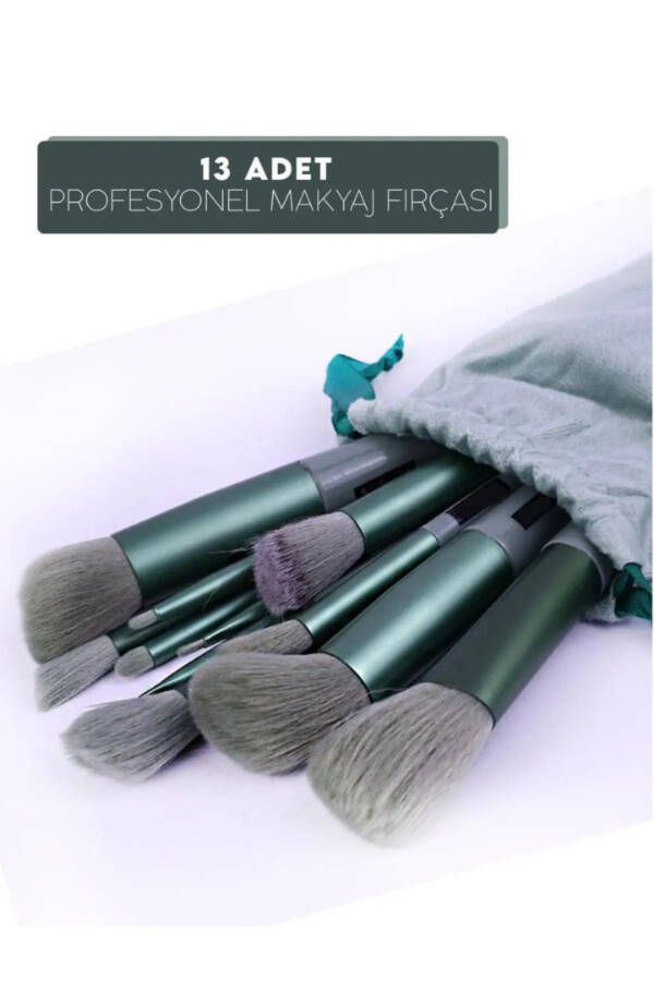 18 Piece Makeup Brush Set Makeup Sponge And Brush Set - 14