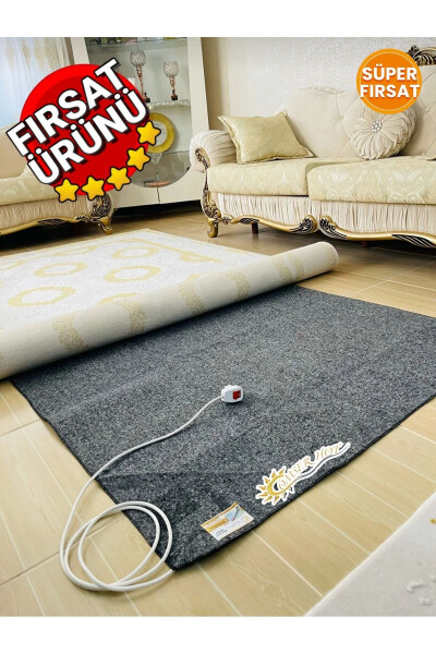 180 X 300 Cm 6 M² Electric Felt Carpet Underfloor Heating - 2