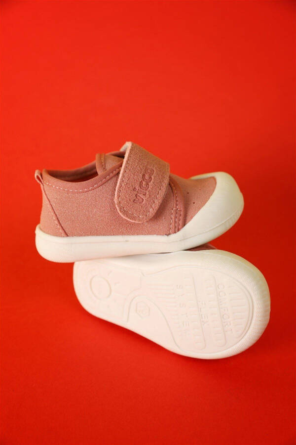 19-21 Size Anka Baby Girl Powder First Step Shoes - 9