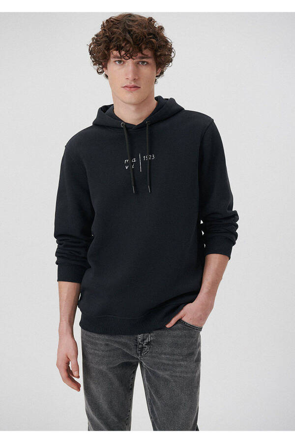 1923 Printed Hooded Men's Sweatshirt 0s10067-900 - 1