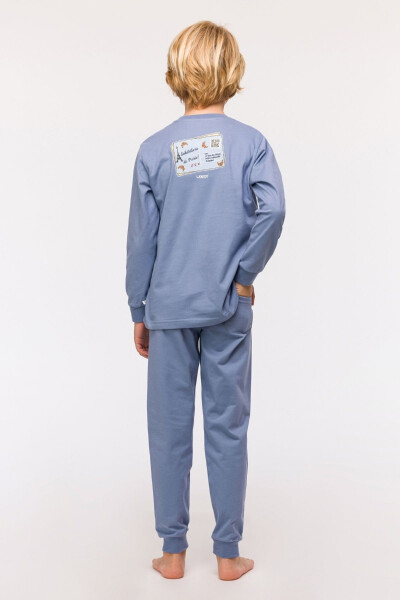 2-8 Years Old Boys Pajama-Plc - 813-Blue - 10