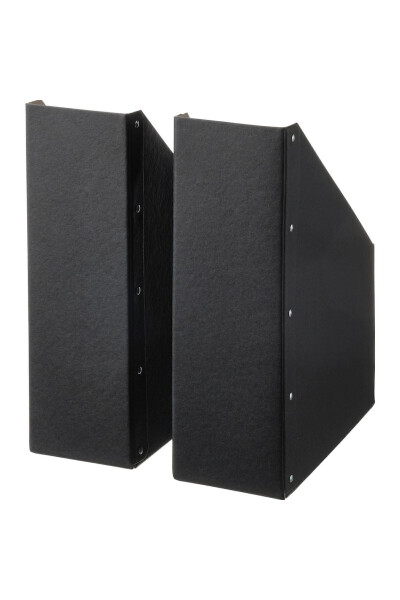 2 Black Box File Folders - 1