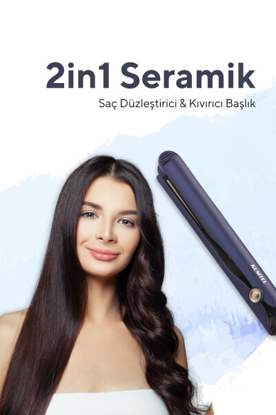 2 in 1 Ceramic Hair Straightener - 4