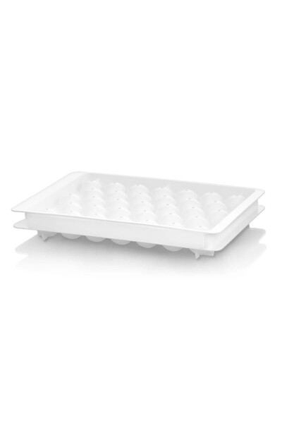 2 Pack Large Practical Lidded 33-Compartment Droplet Ice Cube Tray | Lidded Droplet Model - 3