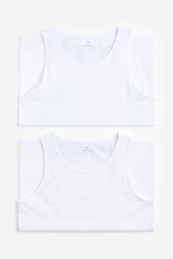 2 Pack Regular Fit Sleeveless Top - 1