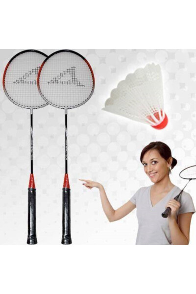 2 Racket 1 Shuttlecock Badminton Set Sport Tennis Apparatus - 1