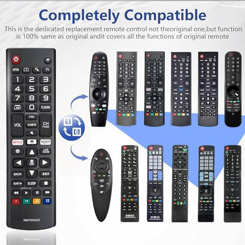 【2 ta to'plam】 Barcha LG-TV-Remote uchun yangi universal masofadan boshqarish pulti, barcha LG Smart TVlar bilan mos keladigan almashtirish masofadan boshqarish pulti - 4